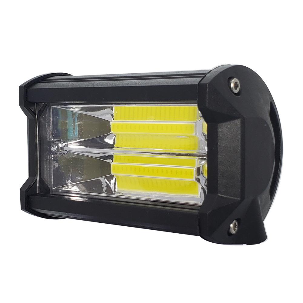 36W COB LED Lichtleiste für Offroad-LKW Frontstoßstange Kühlergrill Zusätzliche Nebelscheinwerfer mit dreifacher Linse