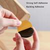 4Pcs Self-Adhesive Furniture Glides Stick-on Chair Leg Slider Bumper Pad Floor Protector for Table Sofa Carpet Tile Hardwood