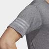 Adidas Freelift CC Solid Color Comfortable Soft Crew Neck Short Sleeve T-Shirt Men Tops Gray CE0866