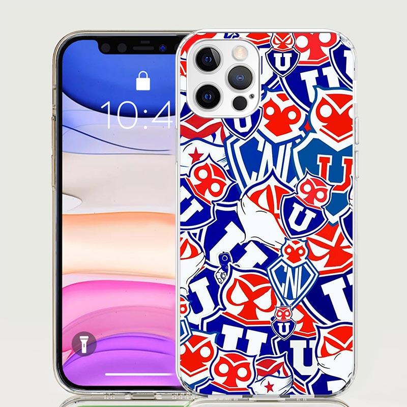 

Чехол для телефона с логотипом университета De Chile U для iPhone 17 Air 16 15 Plus 11 14 Pro Max 13 Mini 12 7 8 + SE Узорное Искусство Индивидуальная Крышка iPhone 13 Pro Max