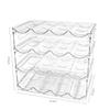 Stackable Transparent Wine & Beverage Storage Rack