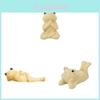 Wooden Craft Frog Figurine With Zen Pose For Home Decor And Gift Giving