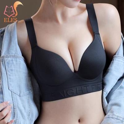 Womens Seamless Wireless Comfort Bra with Soft Support No Underwire Push Up Bra