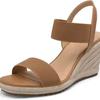 New Sexy Roman Shoes Open Toe Wedge Women's Sandals Summer Fashion Casual Elegant High Heels NO:199