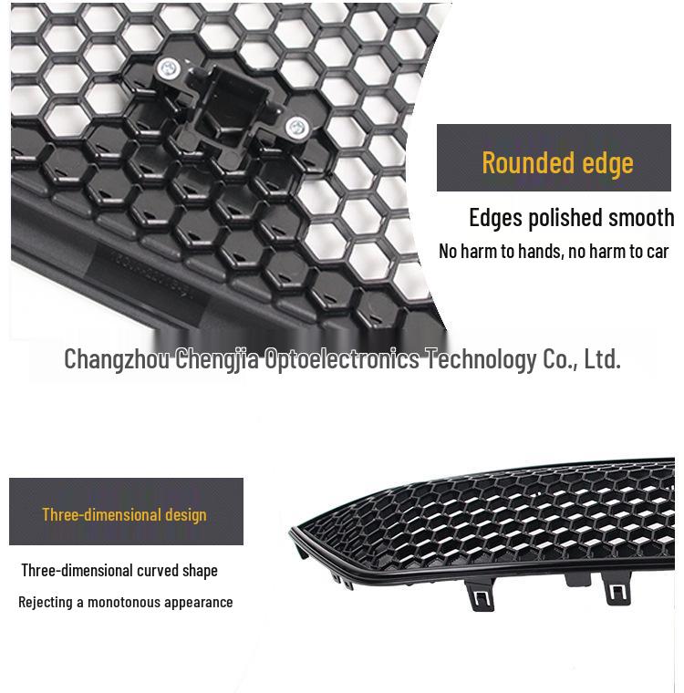 Pearl Black Front Grille for 2022 Subaru WRX Sport (No Logo)