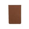 Restaurant Menu Clipboard A6 Writing Pad PU Leather Clipboard Mini Paper Tablet Conference Folder Colorful A6 Bill Clip