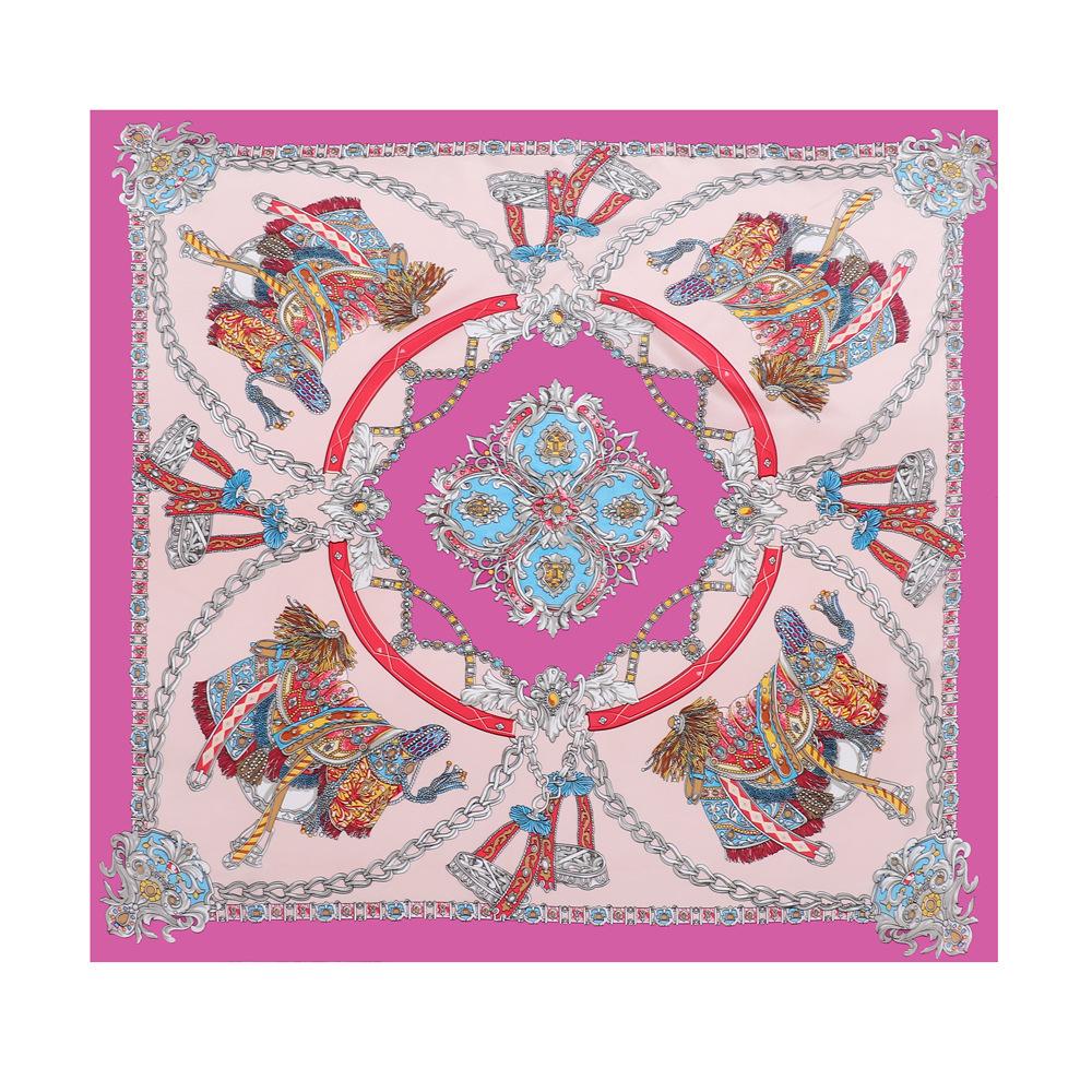 Hochwertige, luxuriöse Seidenschals, Stirnband, Schals, Halstuch für Damen, Ketten-Seidenschal, dekorativer Schal für Damen