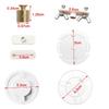 With 1/4 Screw 360° Rotation Mini Camera Holder Adjustable Clip Fixation Smart Camera Mount No Punching Monitor Bed Bracket