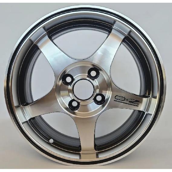New Condition 15 Inch Aluminium Alloy Zinc Plated TAKA Car Wheels 35mm ET 100-114.3mm PCD for Passenger Cars with 4/5 Holes