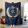 Rangers Football Club Weiches und bequemes Flanell Geeignet für Sofas Wohnzimmer Outdoor-Camping Reisen und auch ein tolles Jubiläumsgeschenk