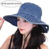Anti-UV Mountaineering Caps Western Cowboy Panama Hat Portable Summer Bucket Hat  Camping Hiking
