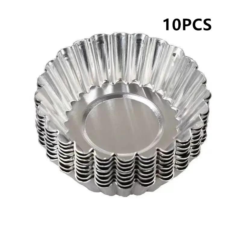 

Многоразовая антипригарная форма для яичного тарта из алюминиевого сплава в форме цветка, форма для кексов, форма для пудинга, желе, форма для выпечки кексов, кухонные принадлежности