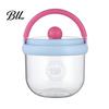 Leak-proof Salad Bowl Portable with Built-In Fork & Lid 600ml Double-Layer Plastic Jar Odorless Fruit for Overnight Oats Meal Prep Snack Container Gym