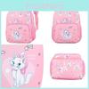 Bow Cat Cute Printed Backpack With Waterproof Nylon Material For School Use