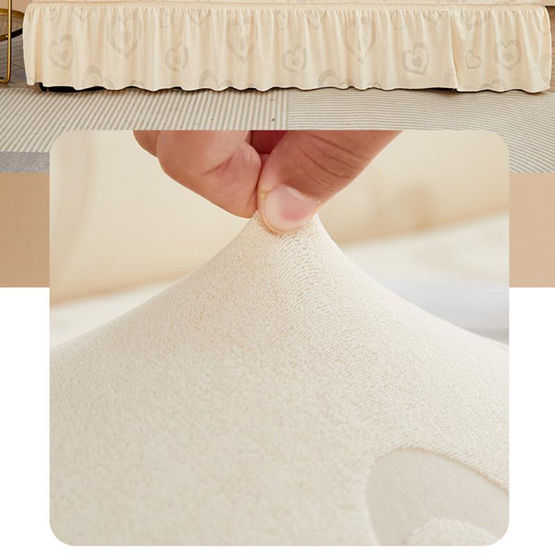 Pokrowiec na sofę Ochraniacz na sofę Spódnica Żakardowy 1/2/3/4-osobowy Pokrowiec Elastyczny Pokrowiec na kanapę Gruba Narożna Pokrowce na narożną sofę