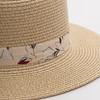 Bowknot Sun Hat Wide Brim Casual Sun Protection Straw Hats Stylish Breathable Panama Hat for Women