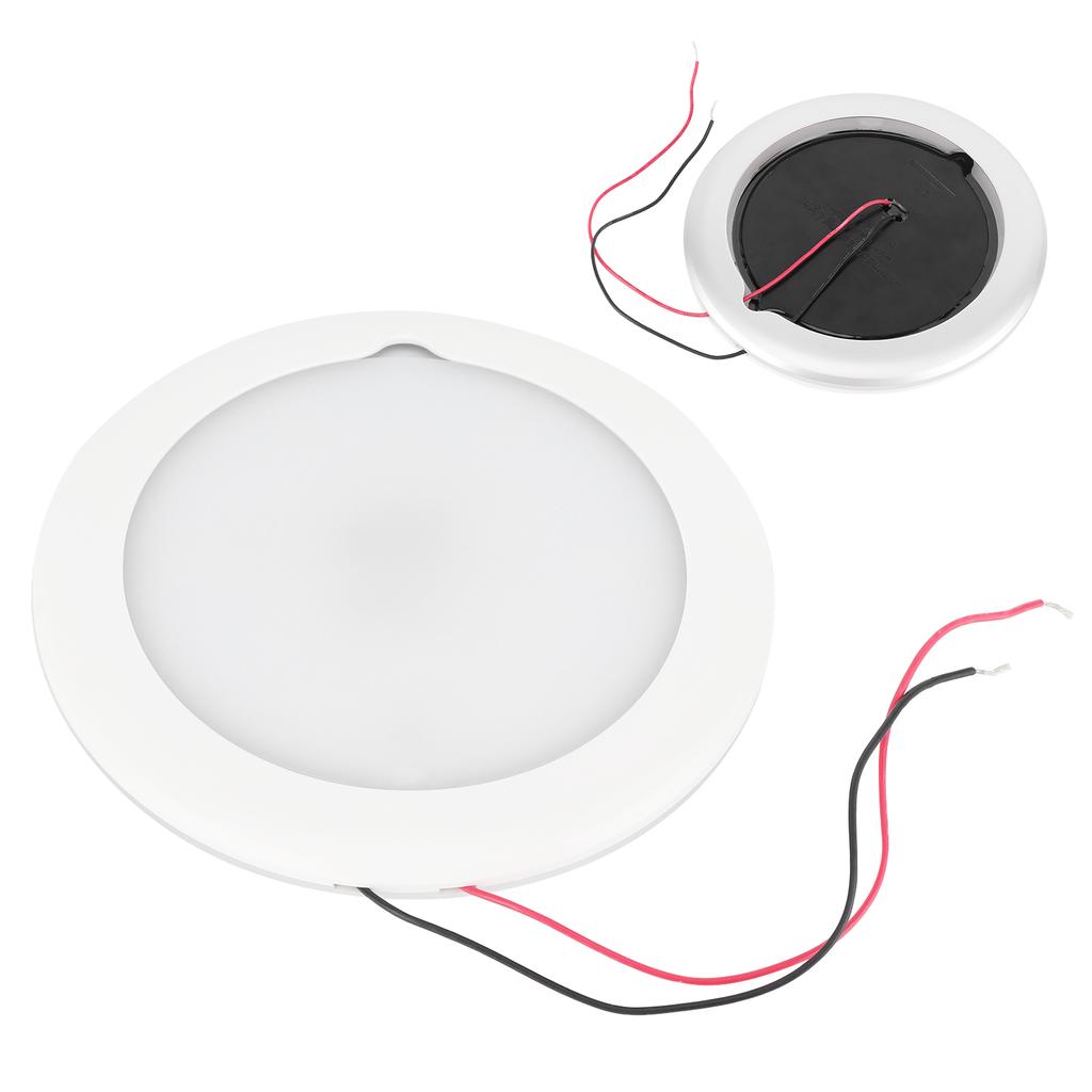 5.9in Roof Ceiling Light Touch Dimming Adjustable Interior Lamp IP67 Waterproof for Marine Ship RV