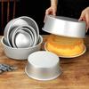 Anodized Round Chiffon Cake Mold for Home Baking