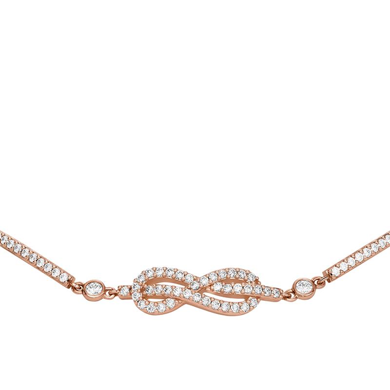 Emporio Armani LOVE Series Infinity Symbol Love Bracelet Women's Rose Gold EGS3109221 F basic packaging-brand original box
