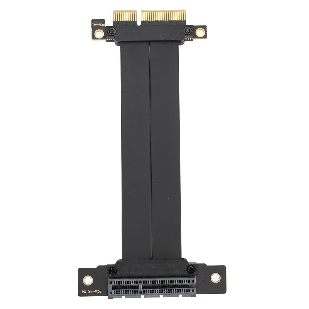 Cablu de prelungire PCIE 4.0 16 Gbps 180° tată 90° mamă 64PIN Conductor de cupru PCIE 4.0 X4 Extension Co