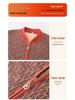 Fleece-lined Wool Cardigan for Women, Ideal for Middle-aged and Elderly Ladies, Thick Warm Sweater for Autumn/Winter, Perfect for Ages 60+.