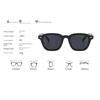 2PCS Latest Men Women Rectangular Classic Sunglasses Stylish Design Classic Style Sun Glasses Female Eyeglass Cat-Eye Casual Eye Wear UV400