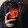 Movie The L-Lord R-Rings Black TPU Phone Case For Iphone17 Air 16 15 14 13 12 Pro 11 Pro Max Plus Protective Lens Cover Case