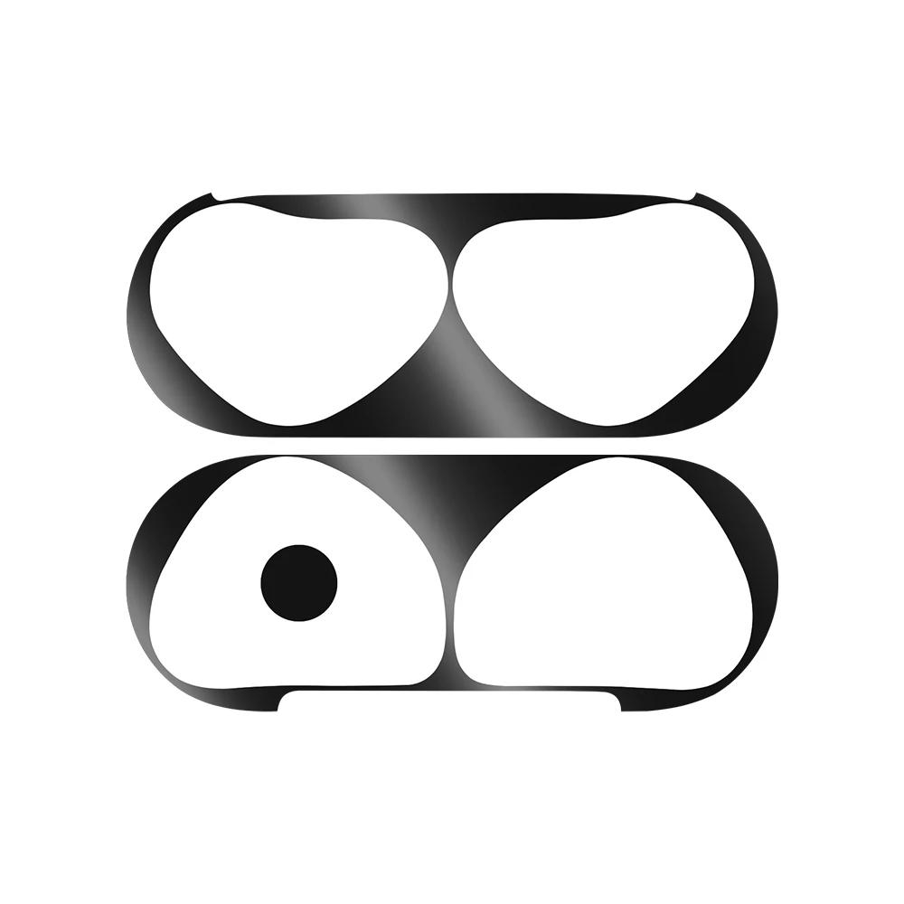 For AirPods 4 Sticker Earphone Case Metal Dustproof Scratch Resistant Sticker Cover For Airpods 4 4th 2026 Gen Protective Film