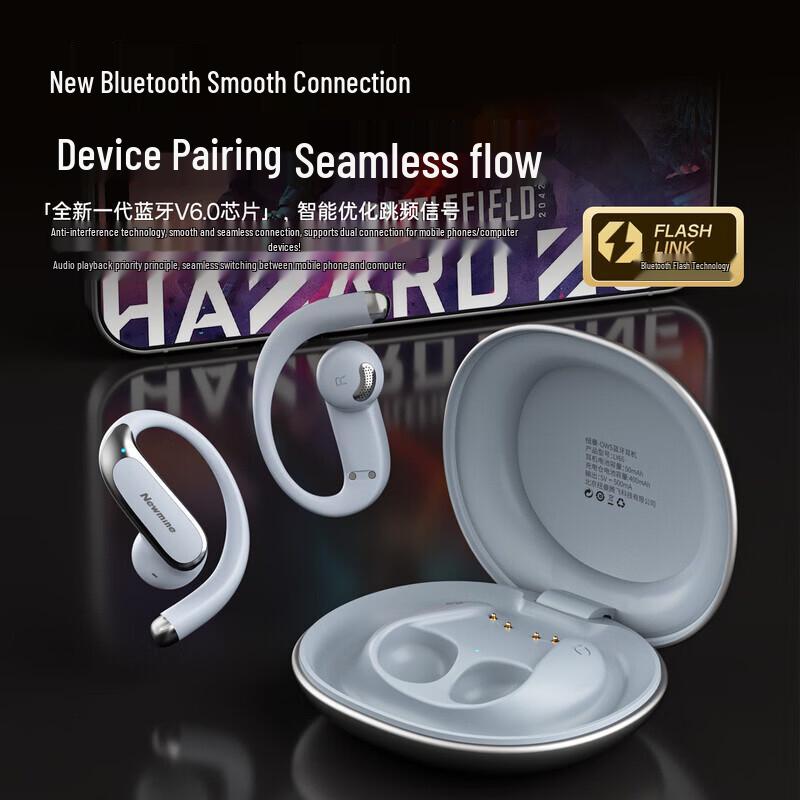 Newmine LY65 Ear-Hook Open-Ear Bluetooth Sport Headphones