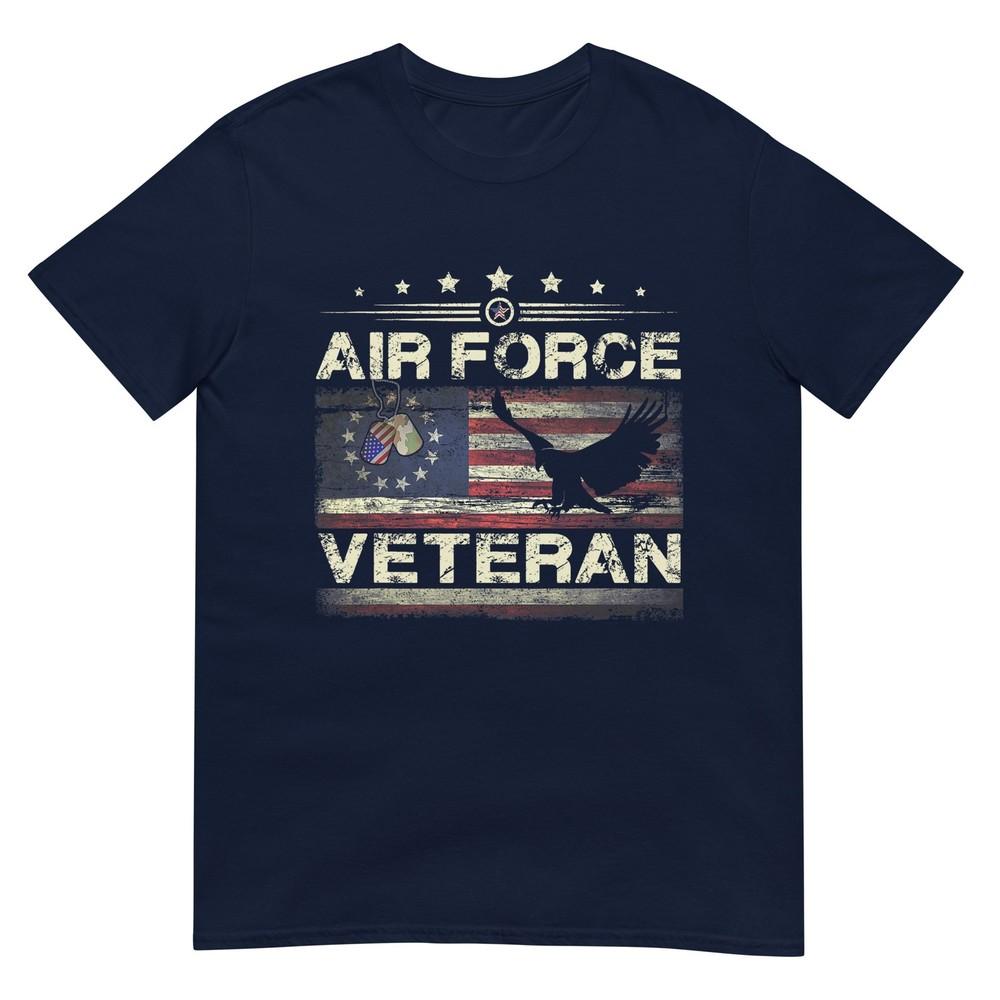 Veteran Us Air Force Tshirt American Betsy Ross Flag Tshirt S