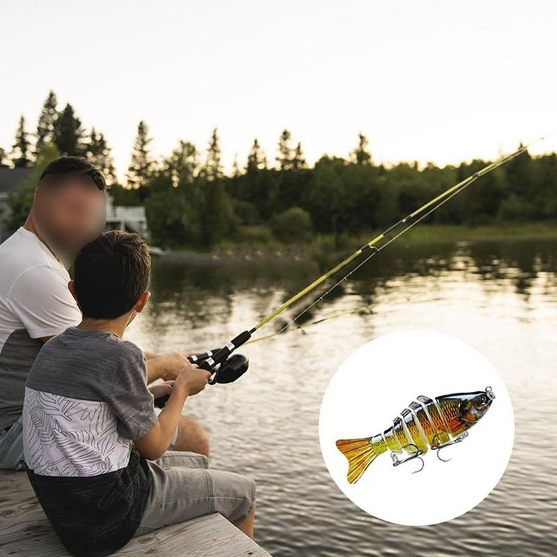 5PCS Robotic Swimming Lures Auto Fishing Bait Kit Creative Fishing Accessory For All Kinds Of Fishing Waters