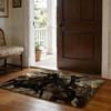 Hot MMount And BBlade Floor Mat Soft Flannel Absorbent Mat Non-Slip Rug Home Bedroom Bathroom