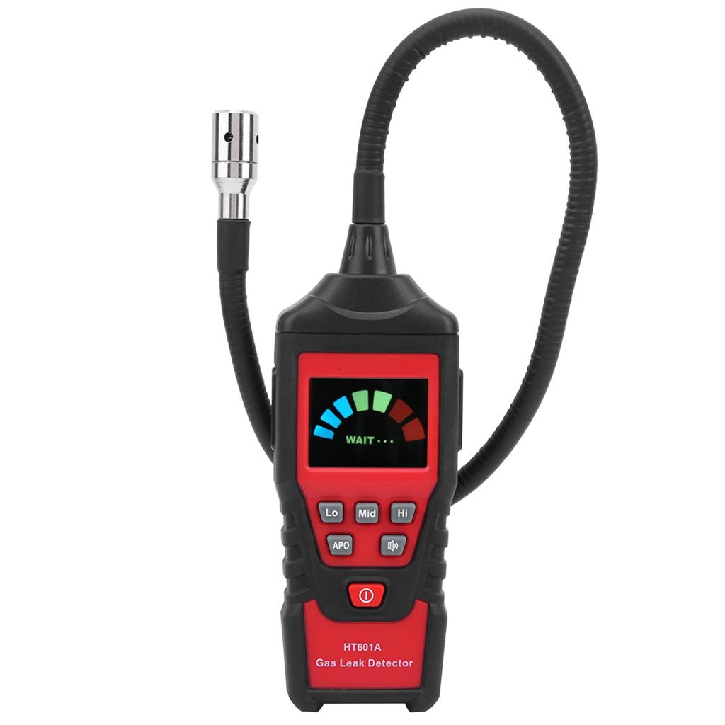 HT601A Portable LED Combustible Flammable Gas Detector Gas Leakage Tester Analyzer