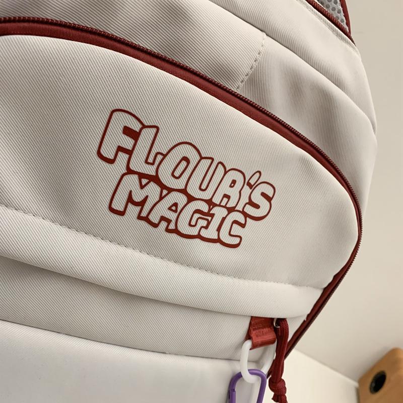 Рюкзак с цветными блоками большой вместимости — фото 18