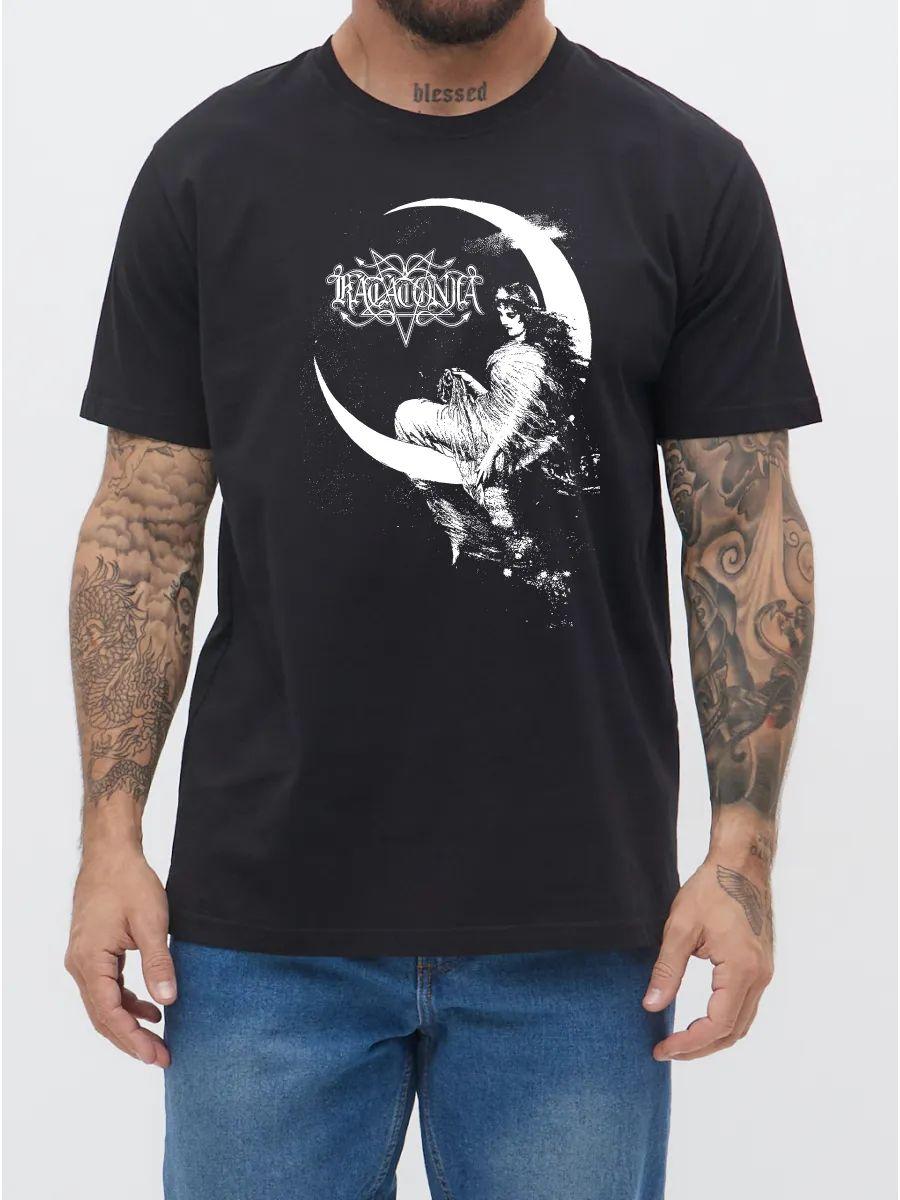 Черная металлическая футболка Katatonia S