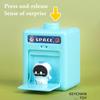 Chaveiro Caixa Popper de Astronauta 3D Desenho Animado Criativo Pops Brinquedo Fidget para Crianças Lindo Pingente de Chaveiro Presente para Alívio do Estresse