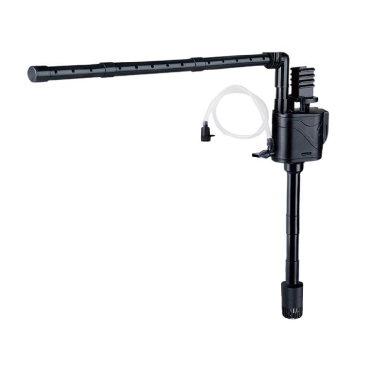Platzsparende wandmontierte Aquariumpumpe mit einstellbarem Wellenmacher-Medium für Aquarien