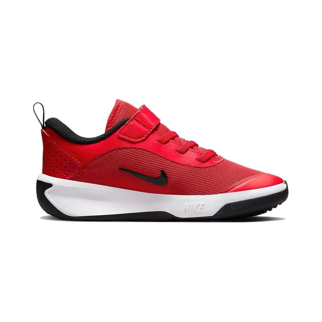 Nike Omni Multi-Court Round Toe Lace-Up Durable Breathable Low-Top Casual Shoes Kids sneakers Red Black DM9026-601