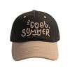 2-7 Years Adjustable Sun Hat Letter Embroidery Beach Cap Summer Kids Baseball Caps  Children