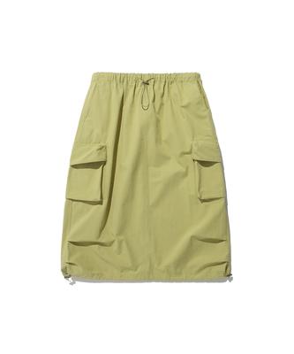 Nice Ghost Club Parachute Midi Skirt_Yellow(Ng2Esupa90A)