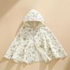 Cotton Children Sunscreen Cloak Ultra-Thin Design Uv Protection Infant Muslin Bath Cape Quick-Dry Cartoon Bath Towel Park