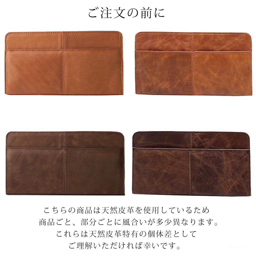 DIABLO Second Bag for Genuine Clutch Adult [Diablo] Men, Leather, Bag, Handbag, Brand, (KA-2504 (Camel))