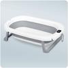 Folding Bathtub For Children, Infants With Thermometer And Insert Ricokids Rk-287 White And Gray