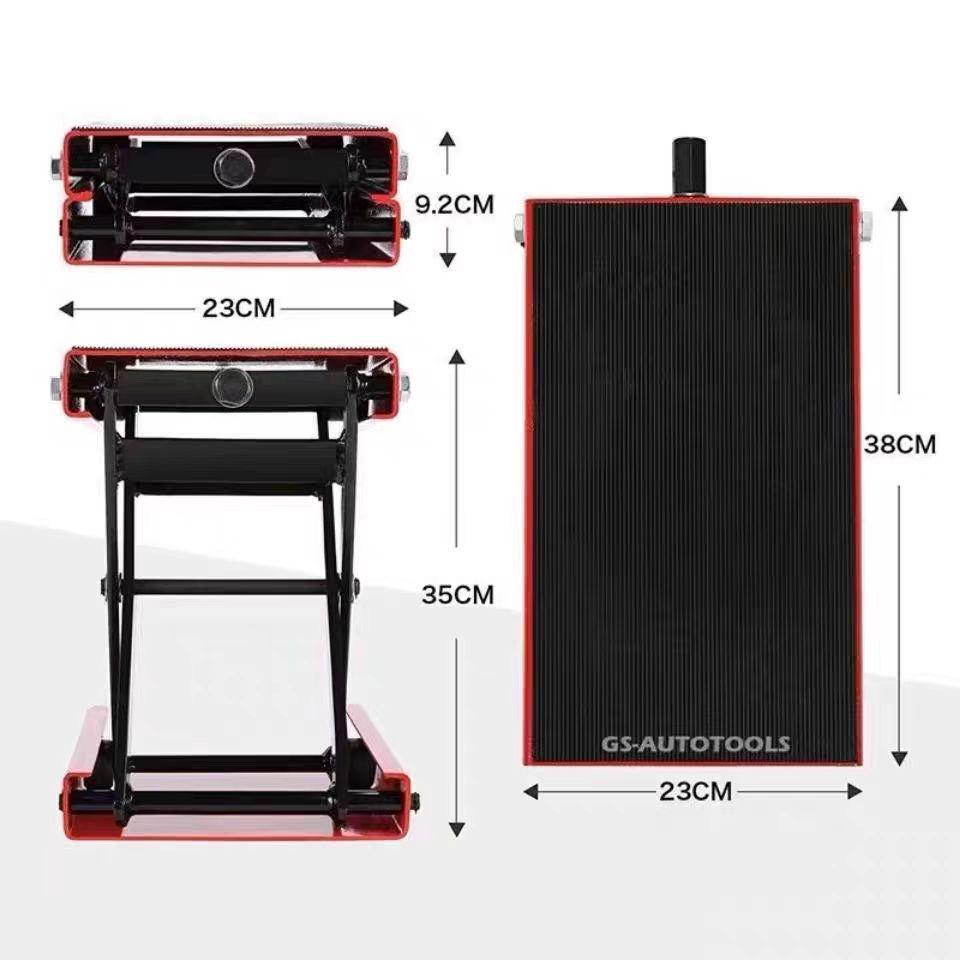 Motorcycle Scissor Lift Jack for Chassis Inspection & Maintenance