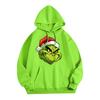 Women's Fashion Christmas Printed Casual Hooded Sweatshirt With Pockets