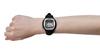 YAMASA Watch Pedometer Black (WATCH MANPO) [Wristwatch-Style Pedometer]