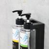 Wall Mounted Manual Soap Dispensers No Punching Hand Press Bath Lotion Container Lock Clear Hand Sanitizer Jar Washroom
