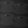 8Pcs Transparent Car Door Handle Bowl Anti Scratch Protective Sticker For BMW E36 E46 E90 E70 E91 G20 X1 E60 F10 F30 E39 F20 E87