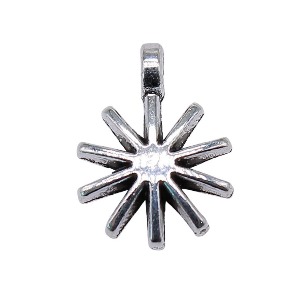Snowmen Charms Snowflake Pendants For Winter Christmas Themed Jewelry