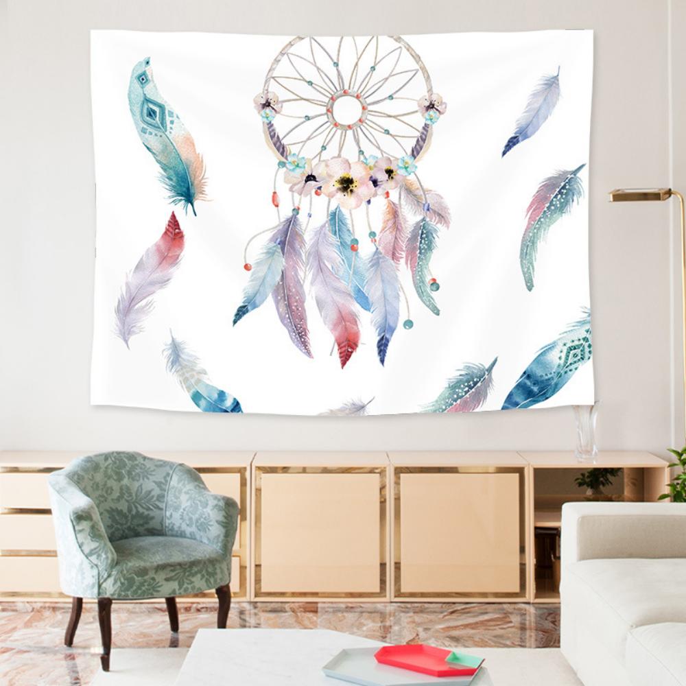 Современный гобелен в европейском стилеПрикроватная настенная тканьФоновая тканьЗащитная — фото 3